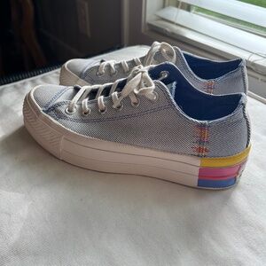 Denim Converse size 7.5